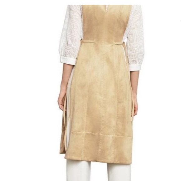 🌻HP🌻 BCBGMAXAZRIA GAIA OPEN TIE DUSTER VEST - Picture 3 of 13